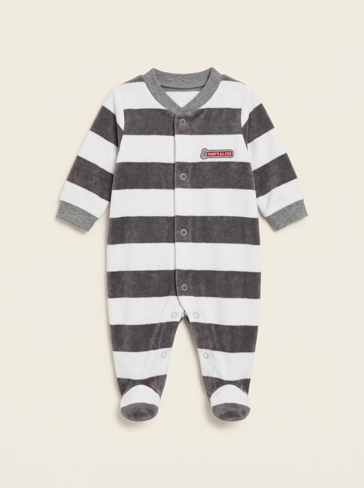 Carters Boys Romper Fleece L/S #01 (W-26)