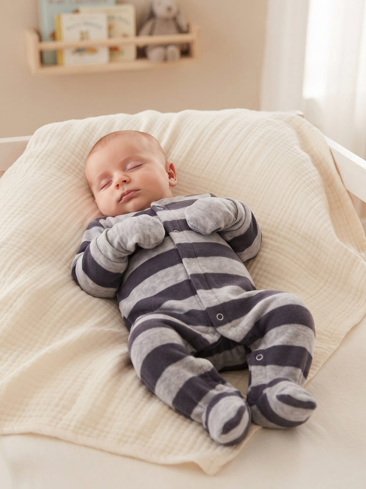Carters Boys Romper Fleece L/S #01 (W-26)