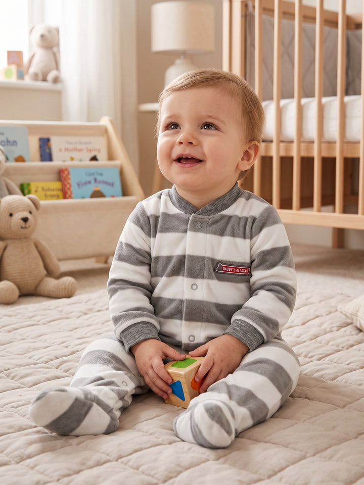 Carters Boys Romper Fleece L/S #01 (W-26)