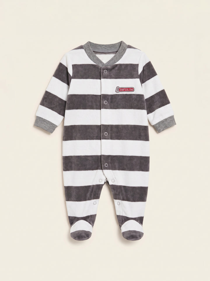 Carters Boys Romper Fleece L/S #01 (W-26)