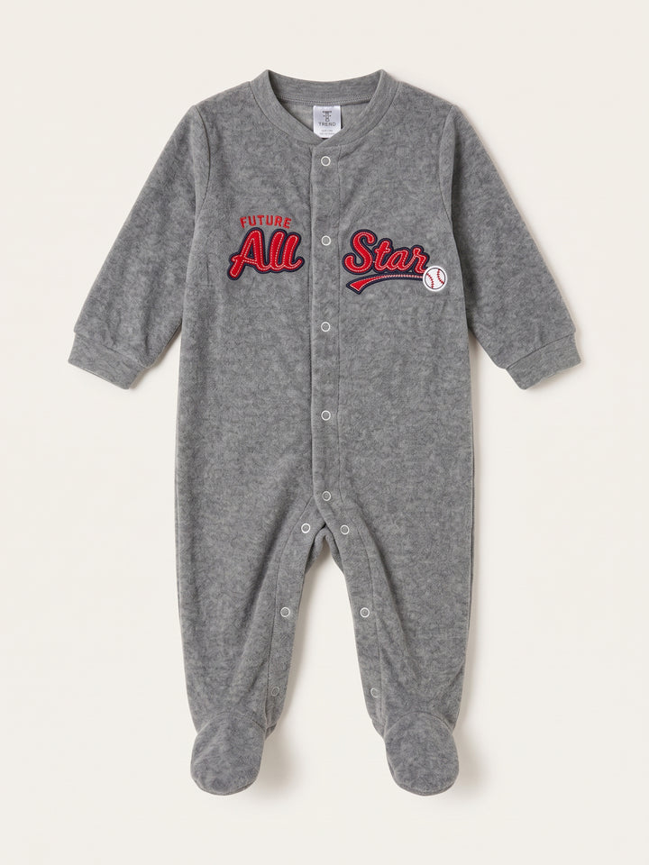 Carter's Boys Romper Fleece #01C (W-26)