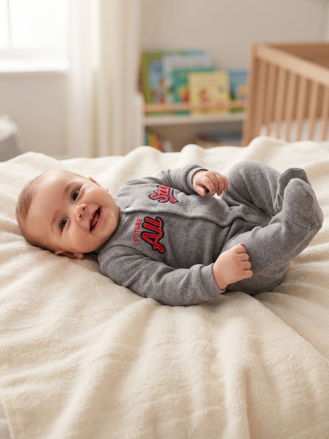 Carter's Boys Romper Fleece #01C (W-26)
