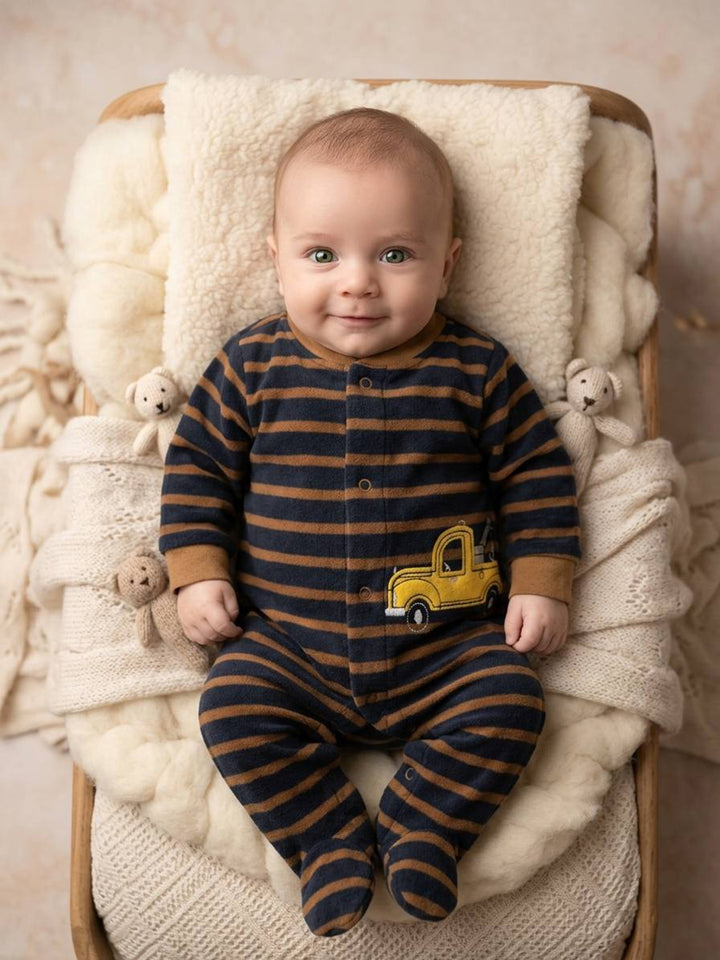 Carter's Boys Romper Fleece #01C (W-26)