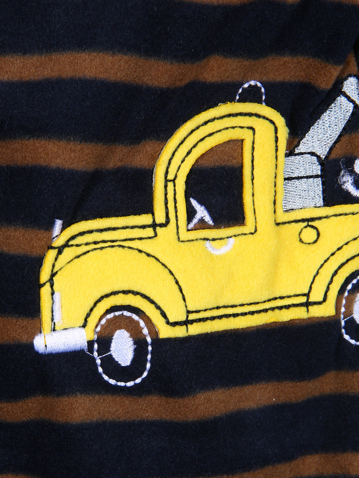 Carter's Boys Romper Fleece #01C (W-26)