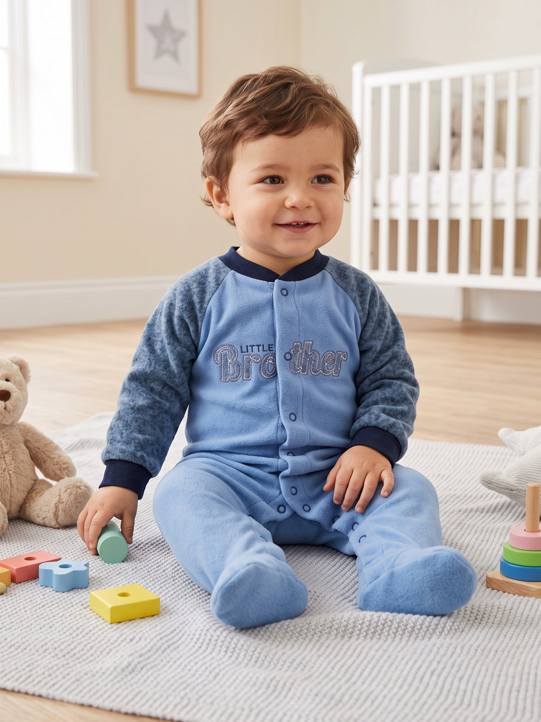 Carter's Boys Romper Fleece #01C (W-26)
