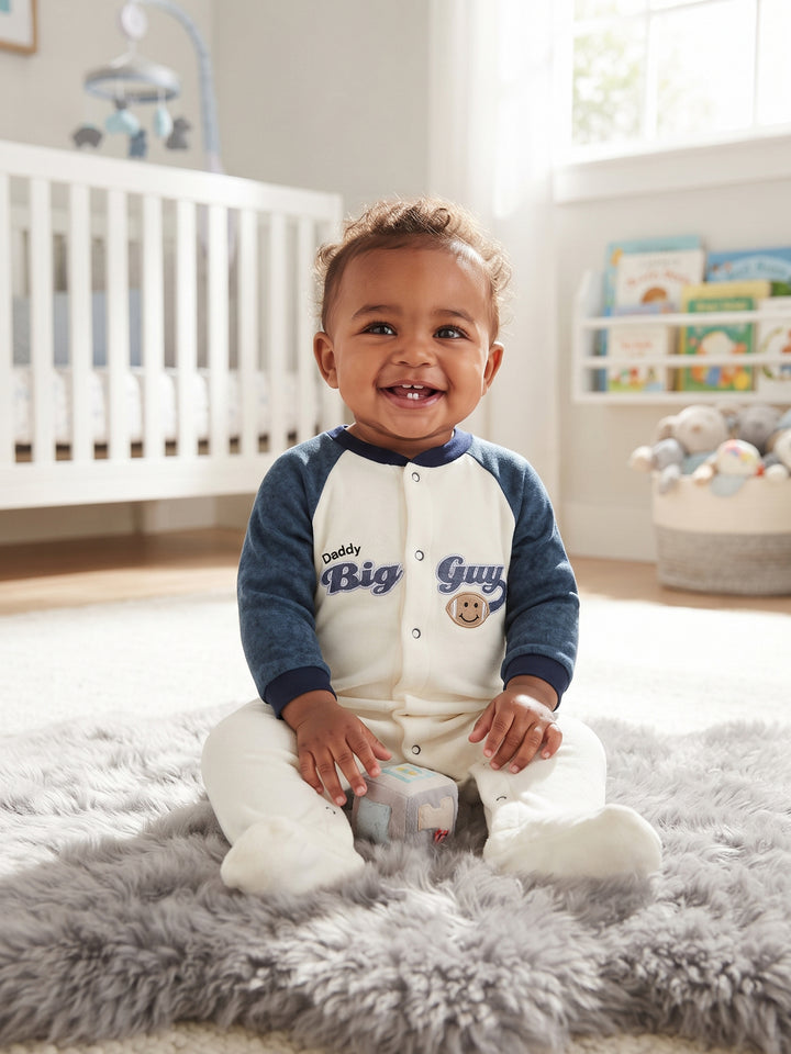 Carter's Boys Romper Fleece #01C (W-26)
