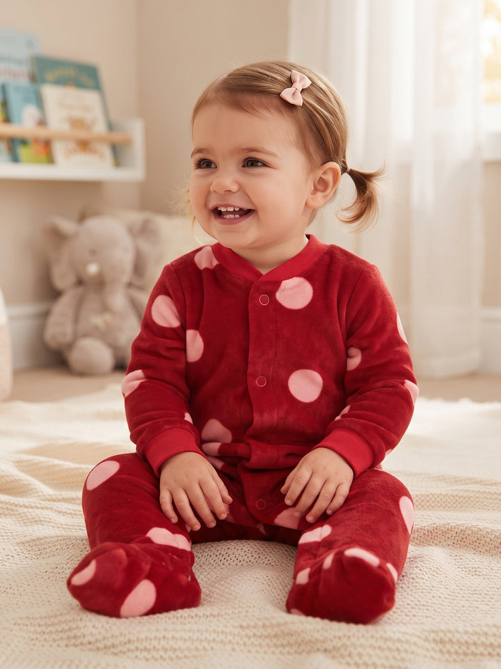 Carter's Girls Romper Fleece #01 (W-26)