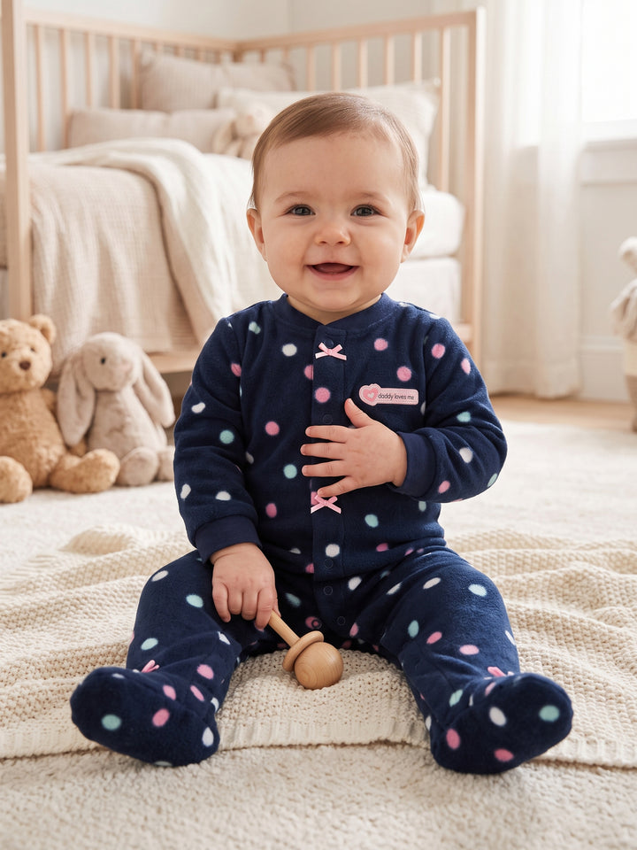 Carter's Girls Romper Fleece #01 (W-26)