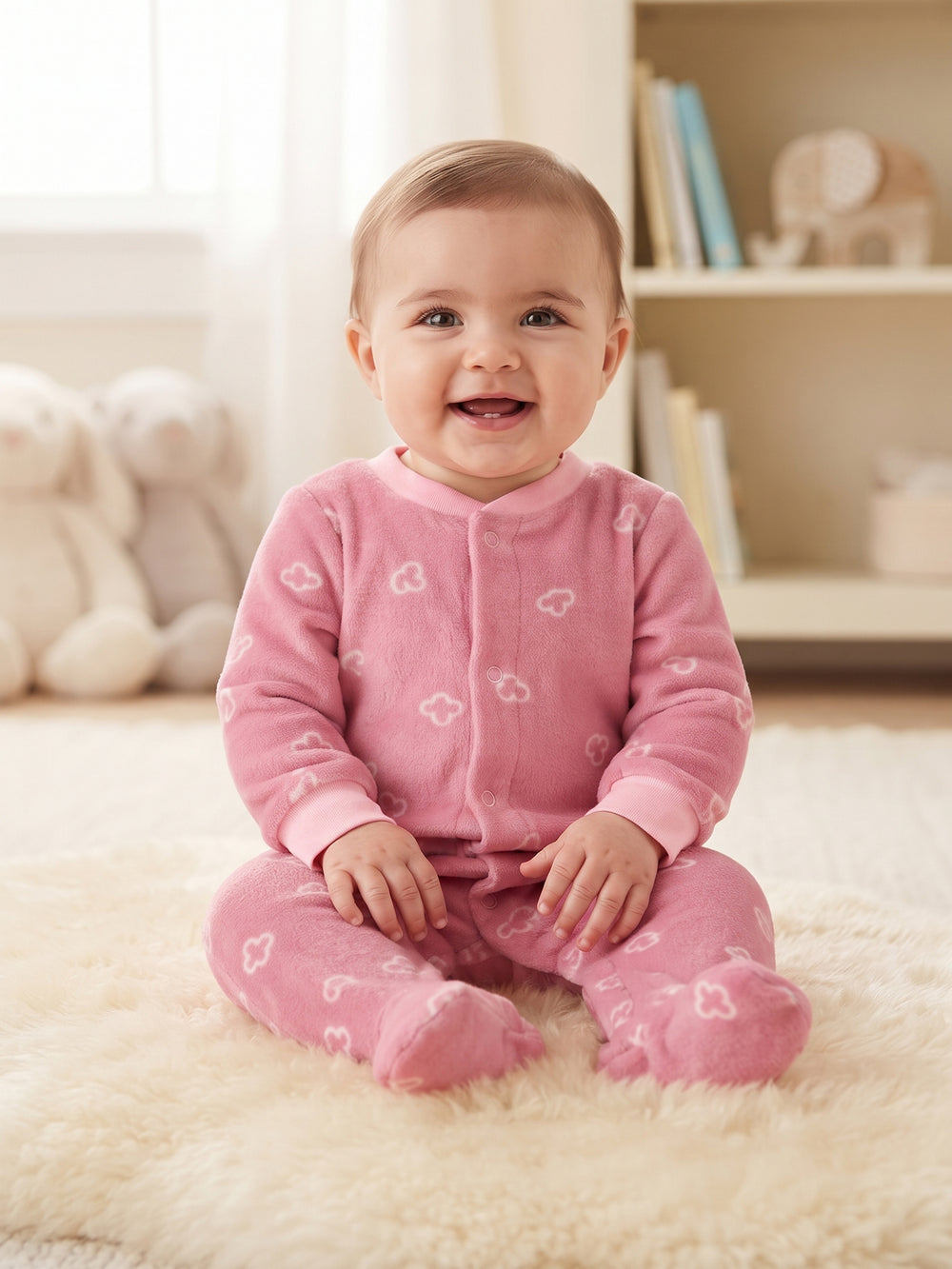 Carter's Girls Romper Fleece #01 (W-26)