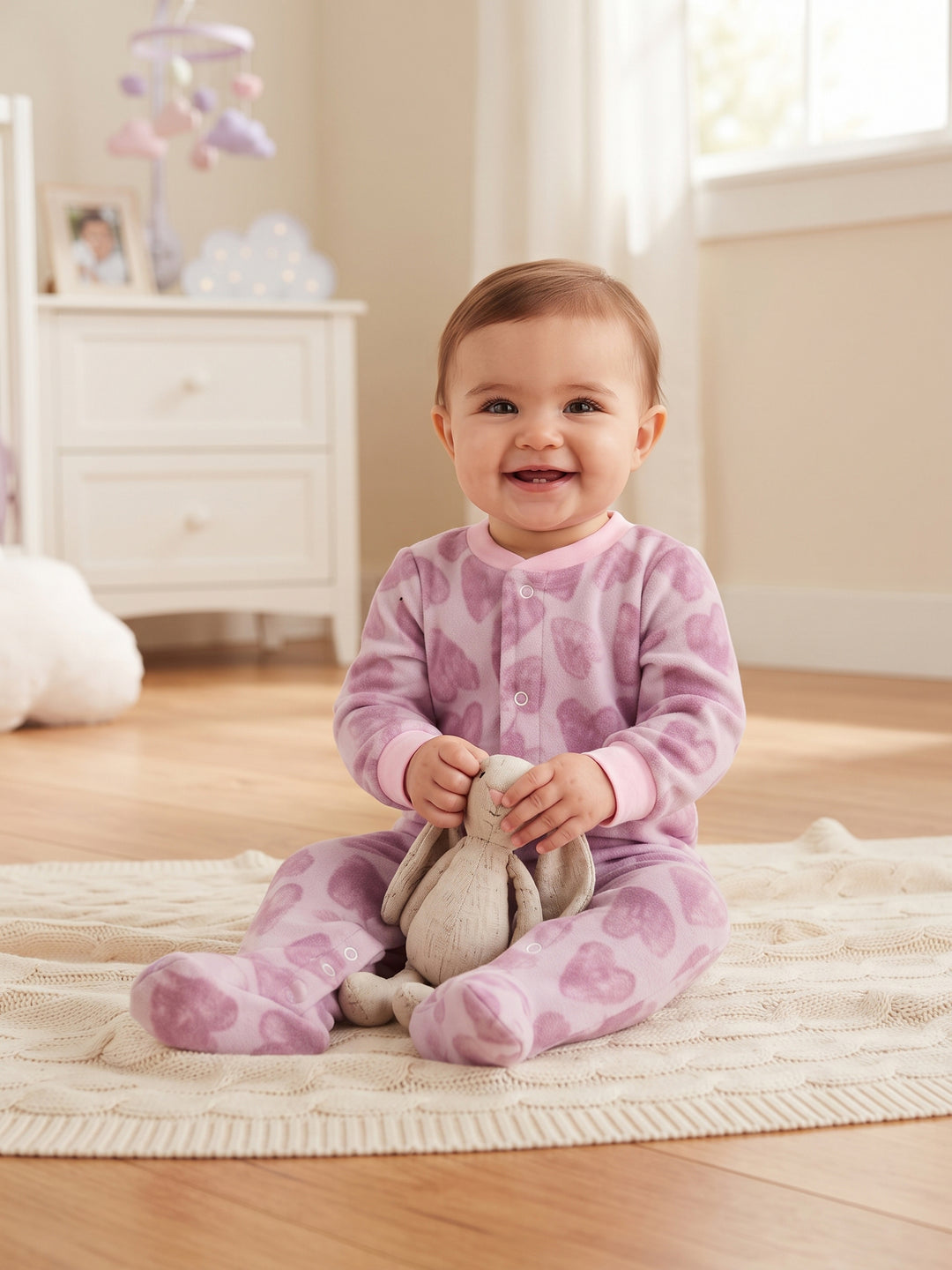 Carter's Girls Romper Fleece #01 (W-26)