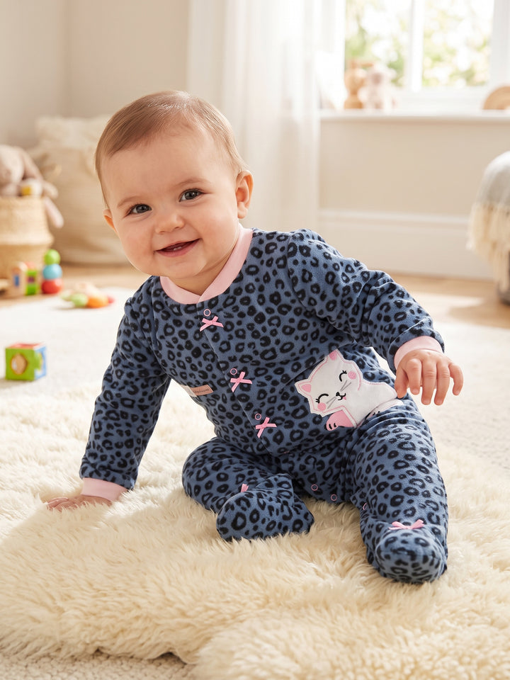 Carter's Girls Romper Fleece #01C (W-26)