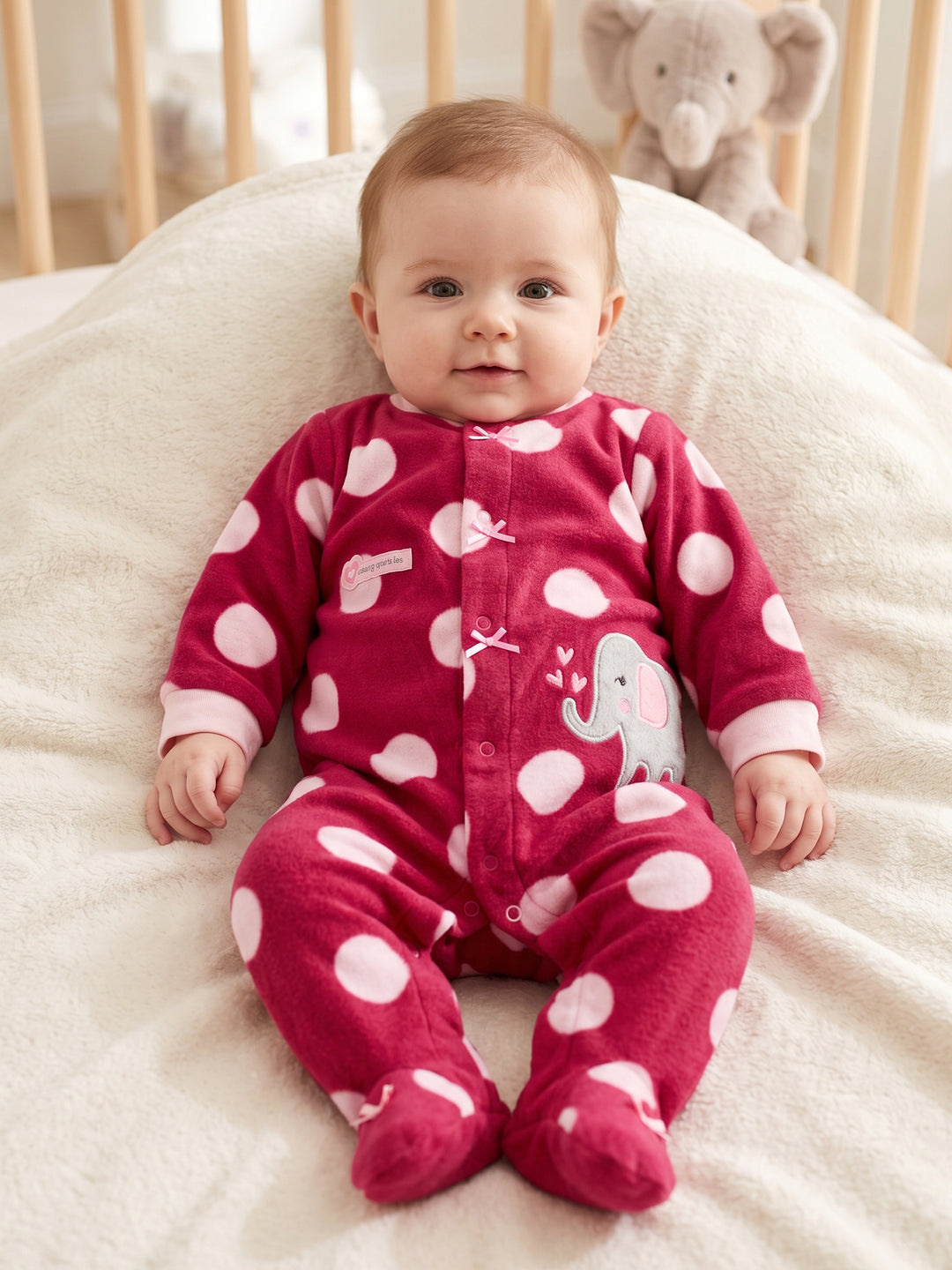 Carter's Girls Romper Fleece #01C (W-26)