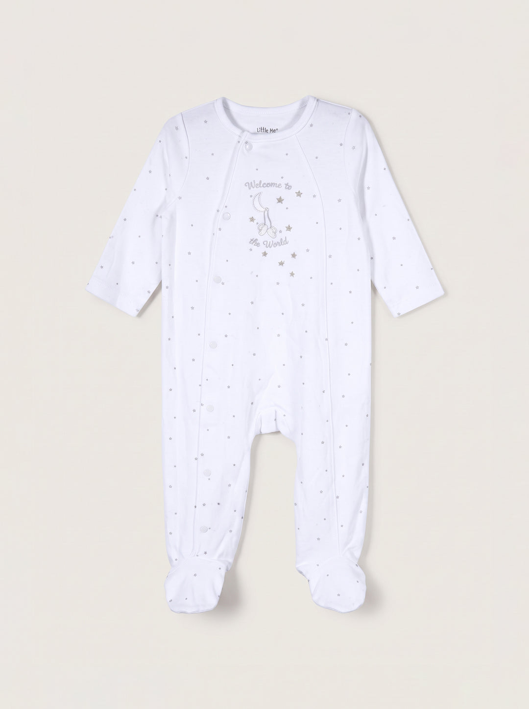 Little Me Boys Romper With Cap L/S #01 (W-26)