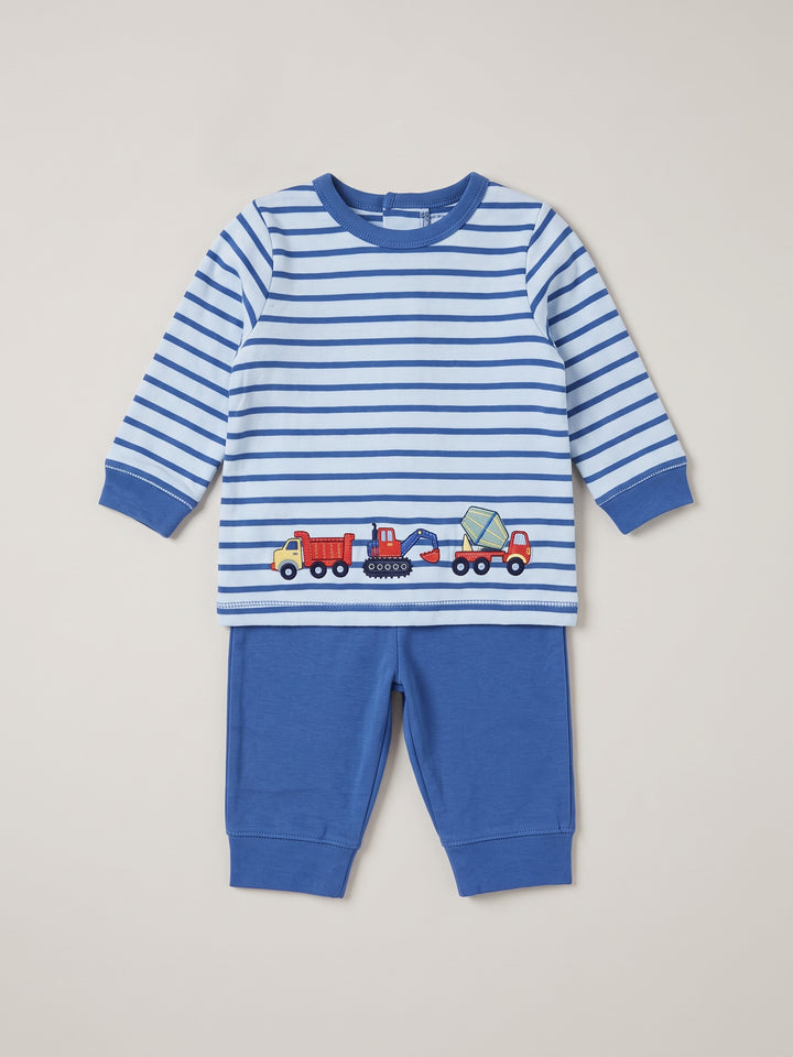 Little Me Boys Pajama Suit L/S #01 (W-26)