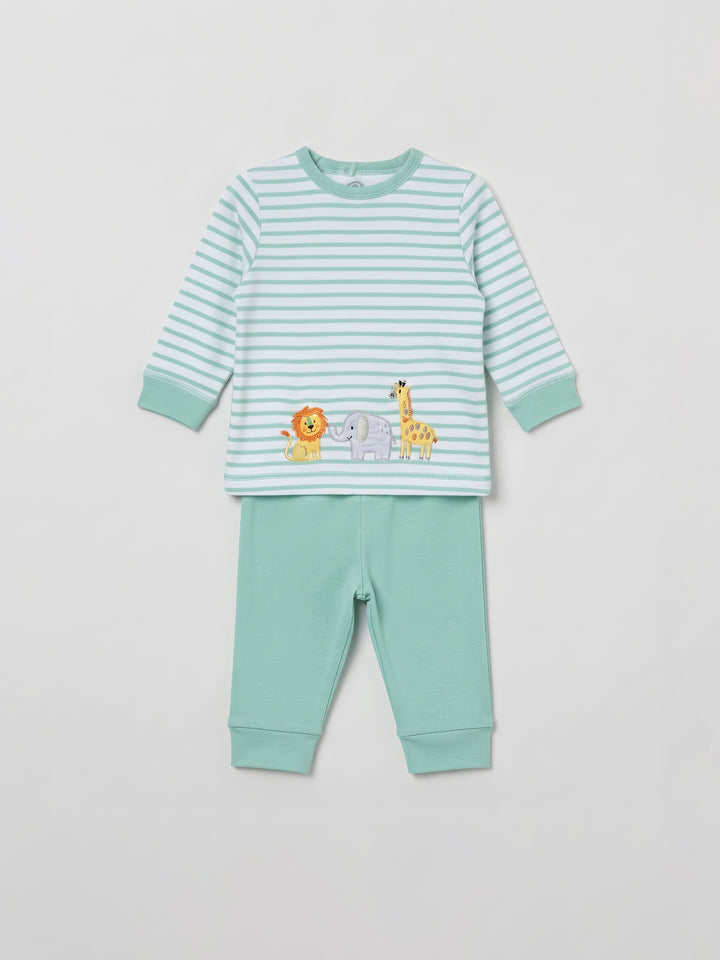 Little Me Boys Pajama Suit L/S #01 (W-26)