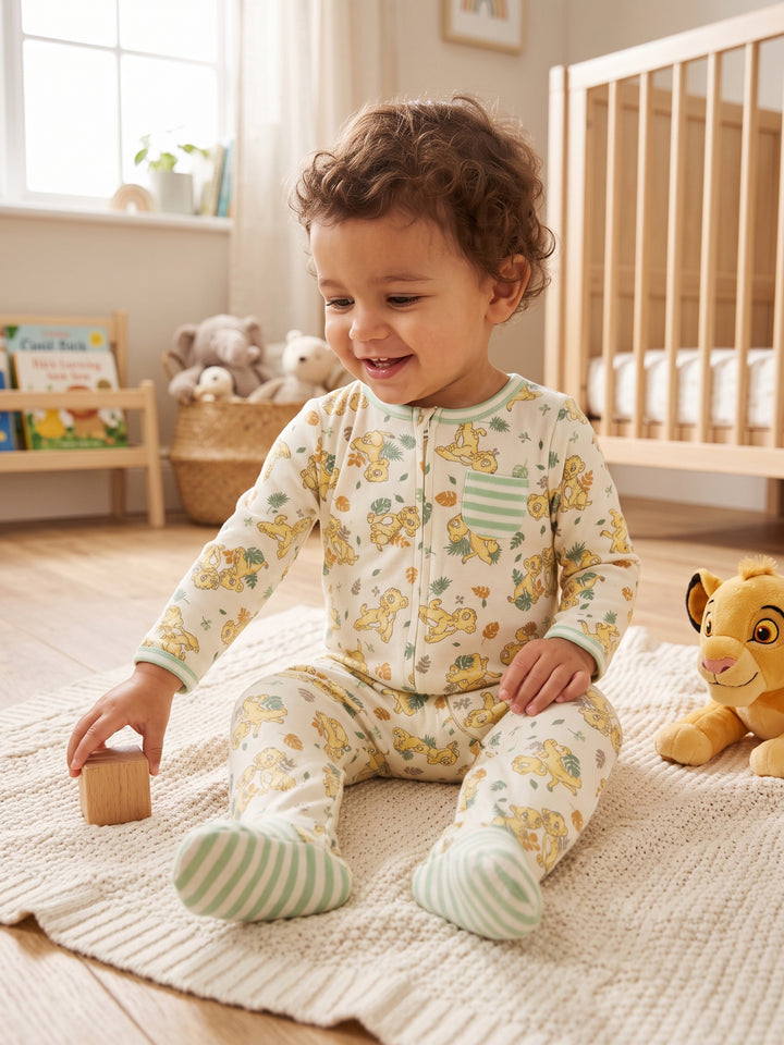 Disney Baby Romper L/S #04 (W-26)