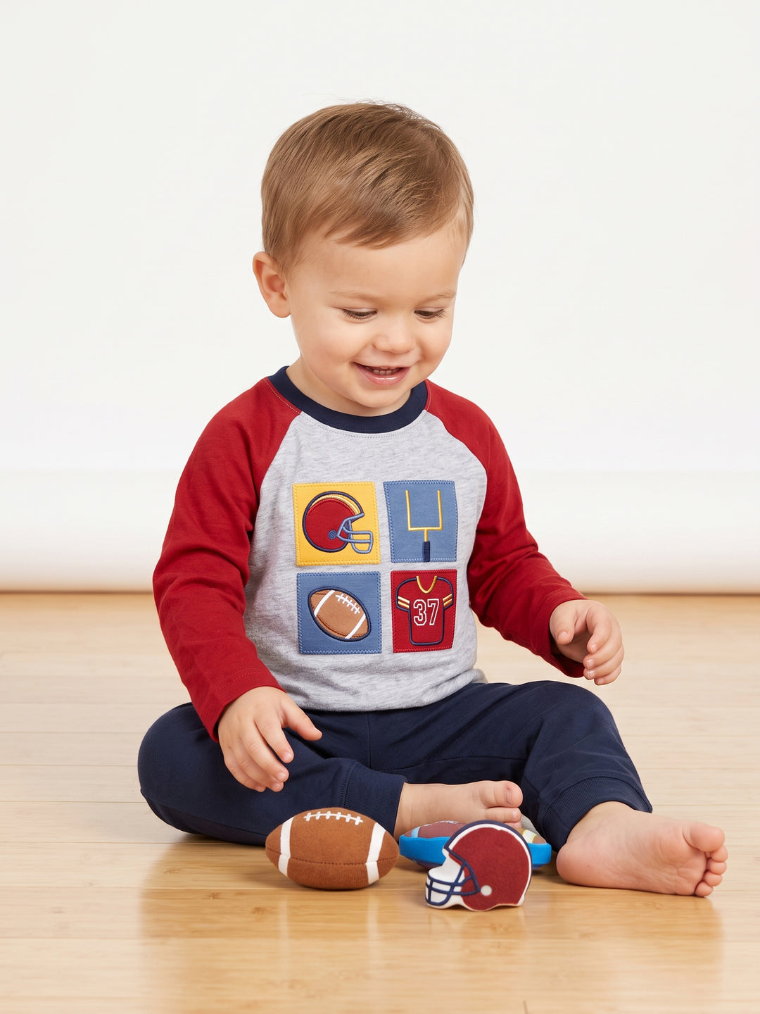 Little Me Boys Pajama Suit L/S #30 (W-26)