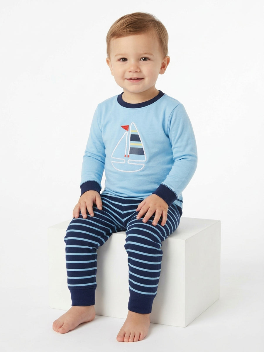 Little Me Boys Pajama Suit L/S #31 (W-26)