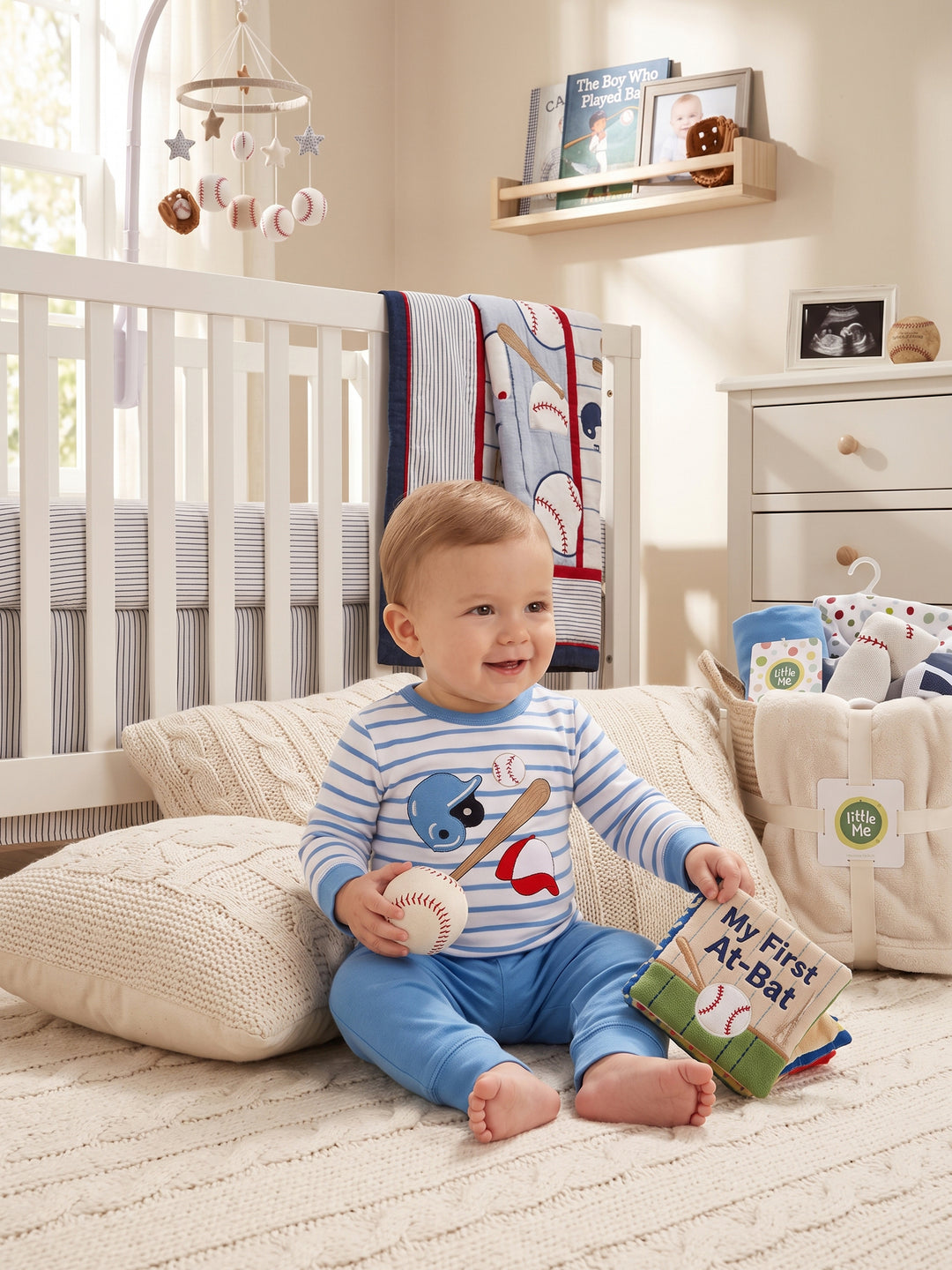 Little Me Boys Pajama Suit L/S #33 (W-26)