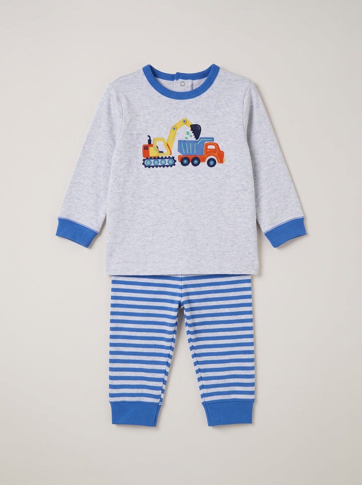 Little Me Boys Pajama Suit L/S #34 (W-26)