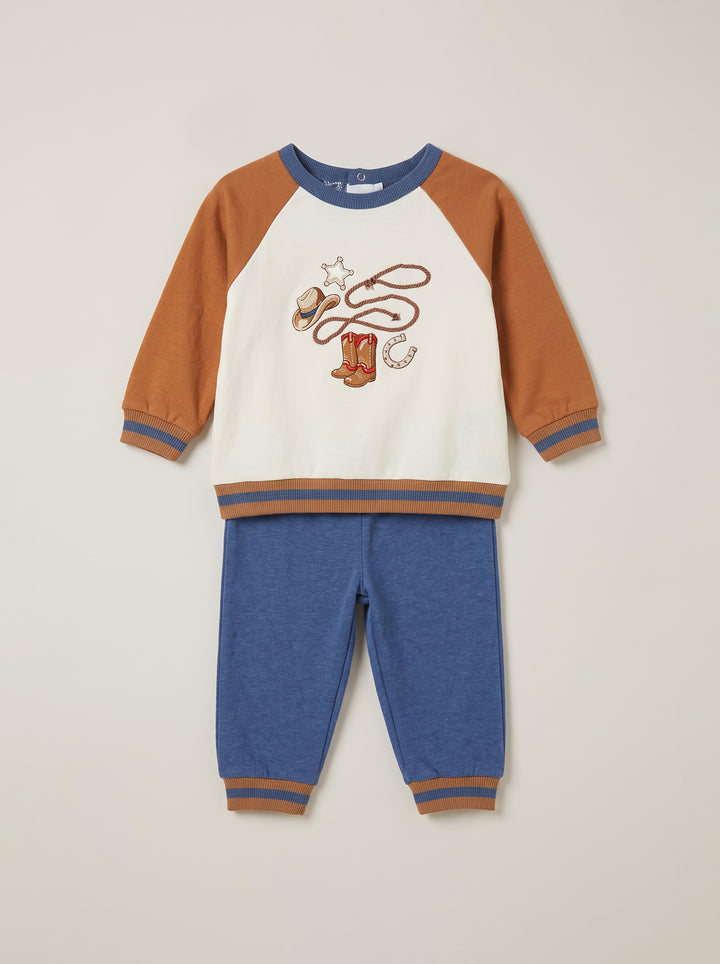 Little Me Boys Pajama Suit L/S #70 (W-26)