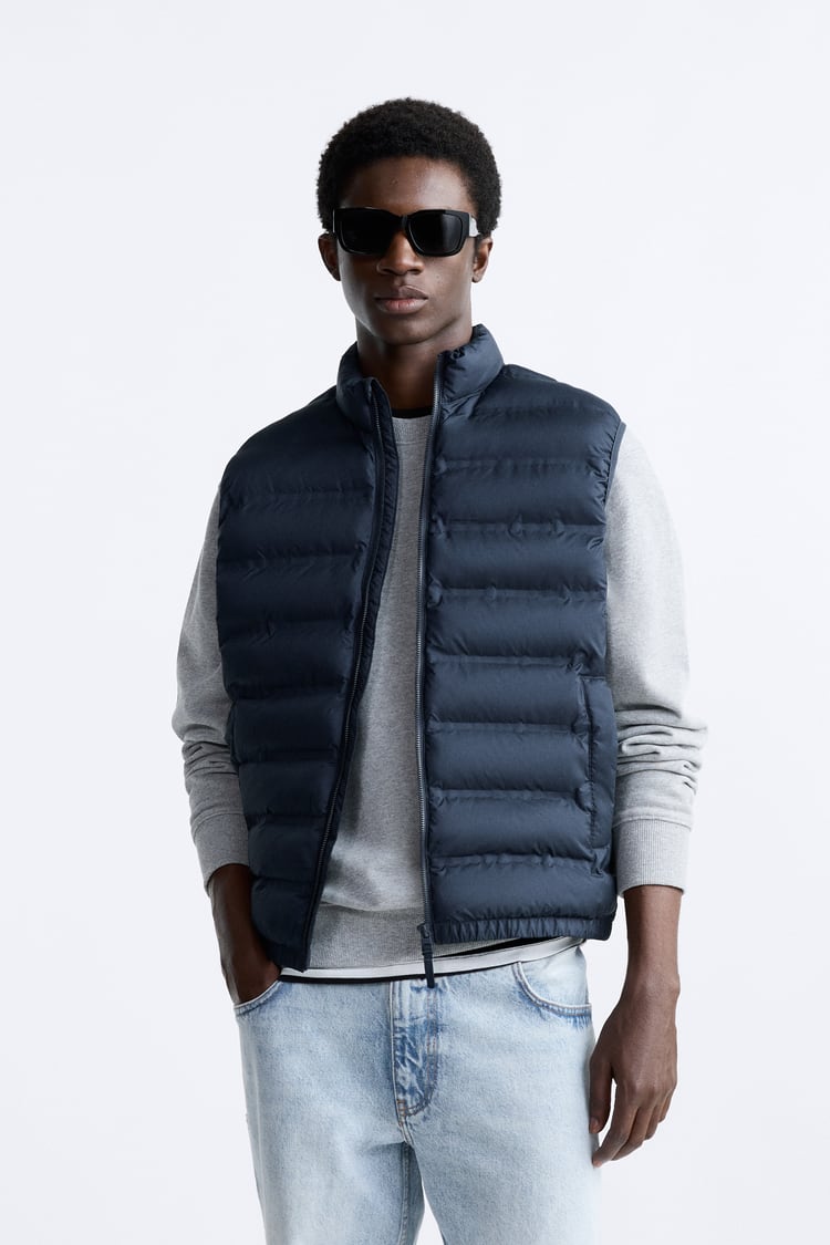 Zara Mens Parachute Gillet 4302/535/401