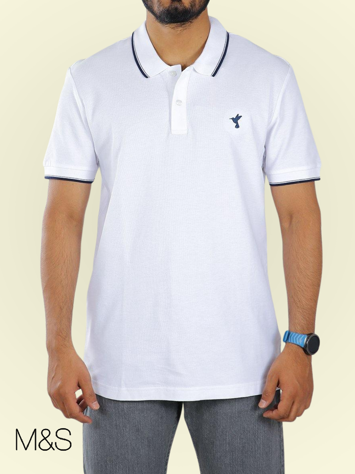 M&S Mens S/S Polo T28/5012M