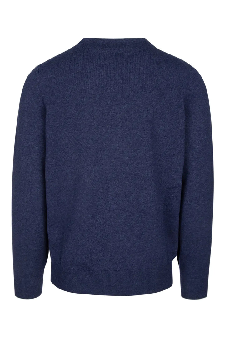 Hackett Mens Lambswool R-Neck F/S Jersey HM702078