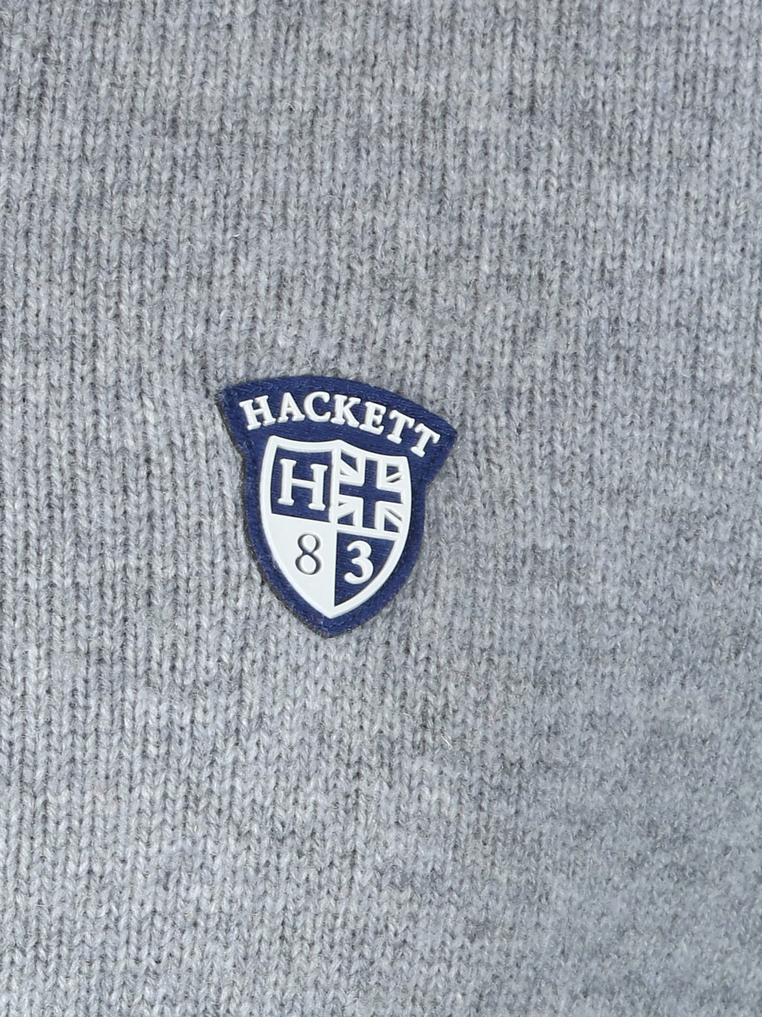 Hackett Mens F/S Lambswool V-Neck Jersey