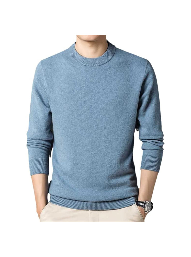 Hackett Mens F/S Lambswool R-Neck Jersey