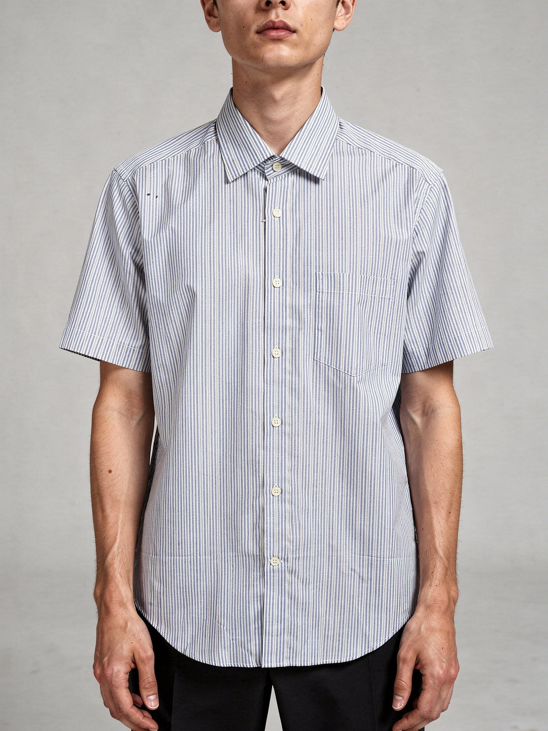 H & C Men S/S Lining Formal Shirt,CFSFJ003