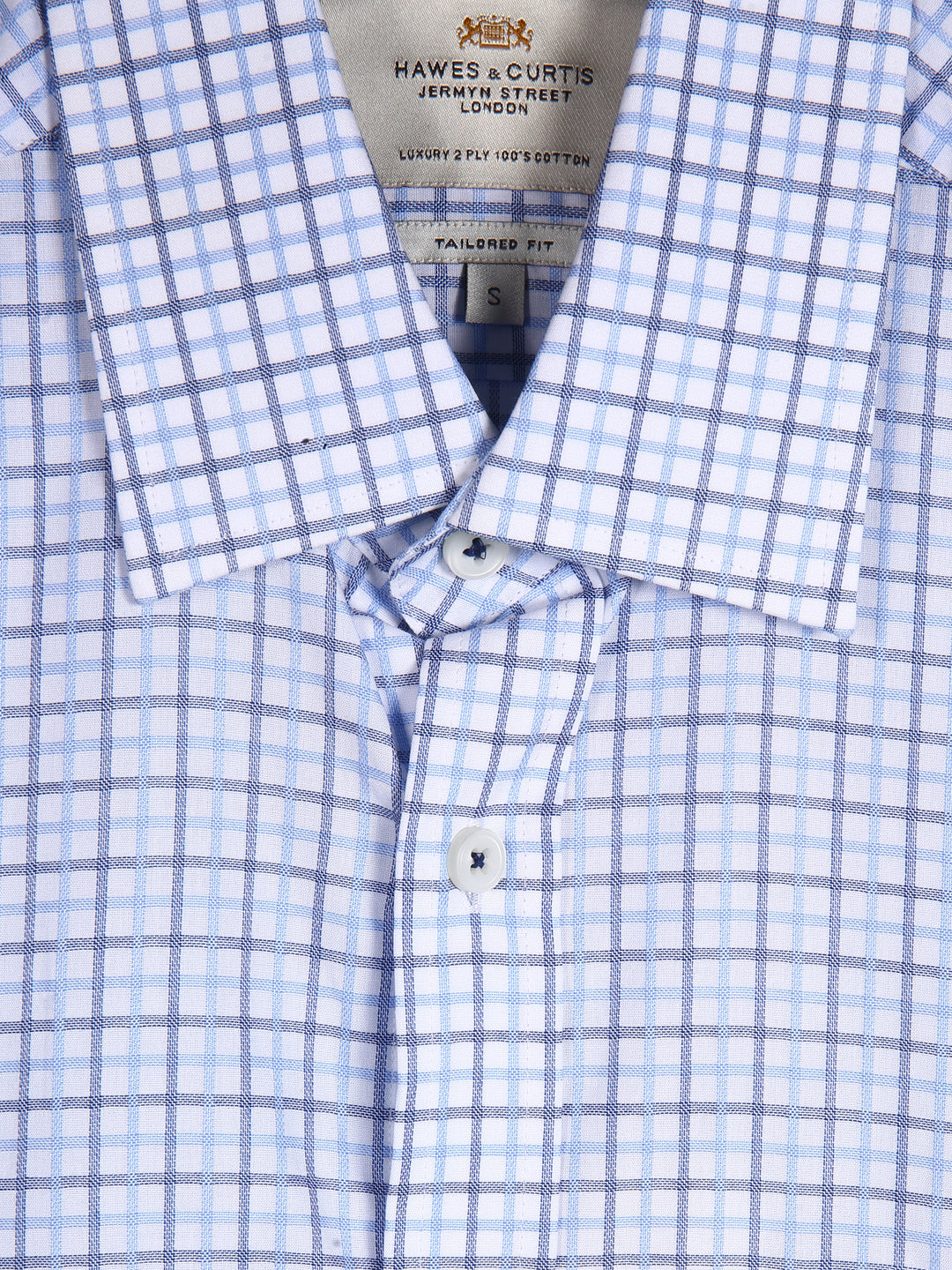 H & C Men S/S Check B-Shirt,CFCFV005