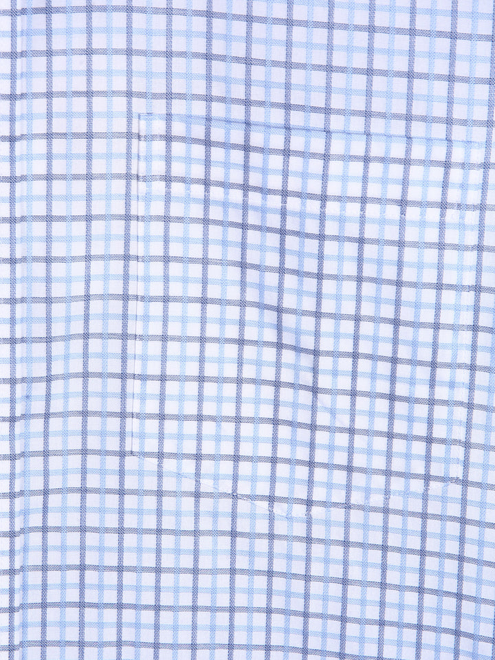 H & C Men S/S Check B-Shirt,CFCFV005