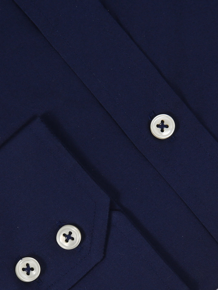 H & C Men L/S Plain Formal Shirt SEPMA021