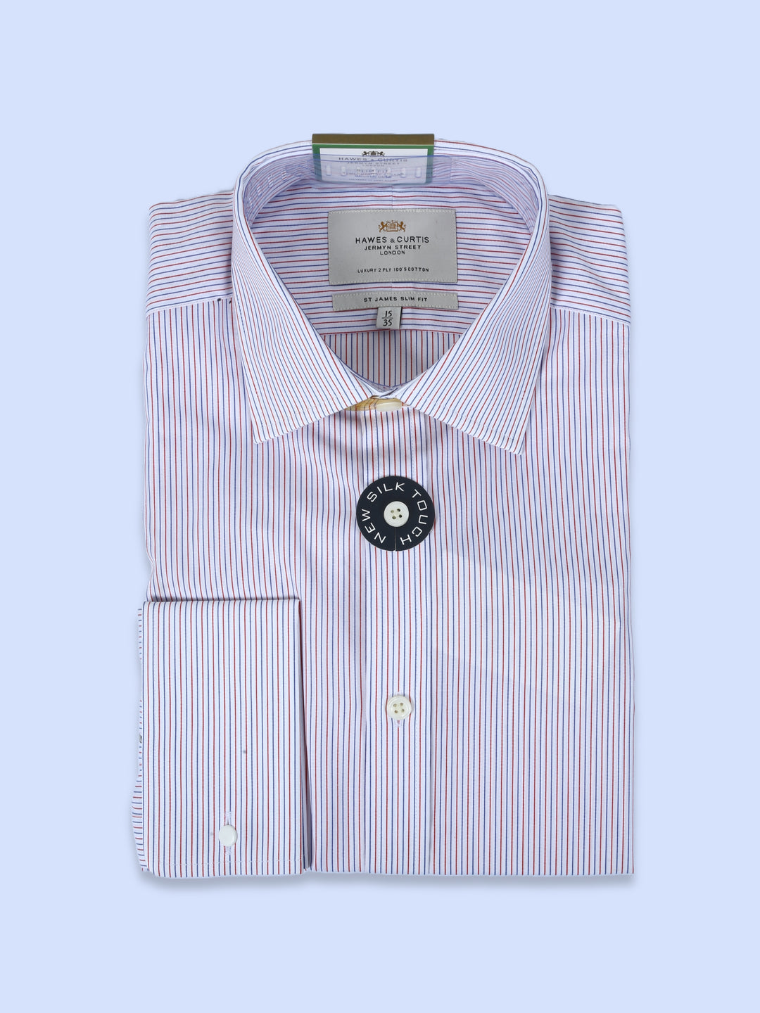 H & C Mens L/S Lining Formal Shirt SJSFQ005