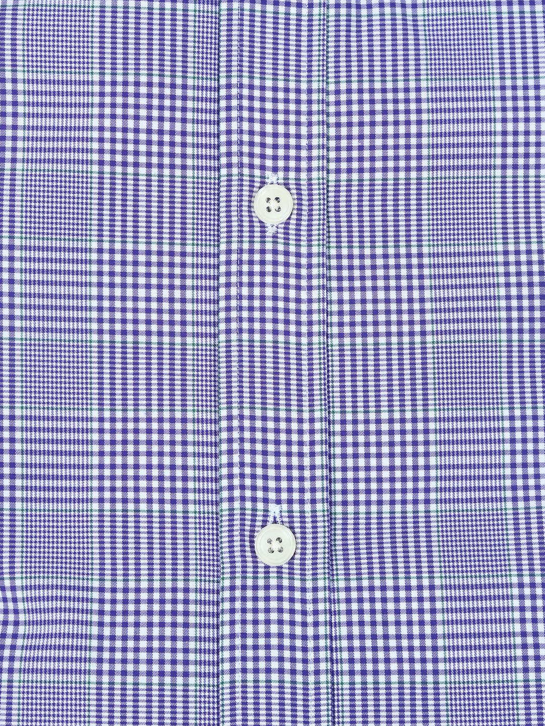 H & C Mens L/S Small Check Formal Shirt SDCF020