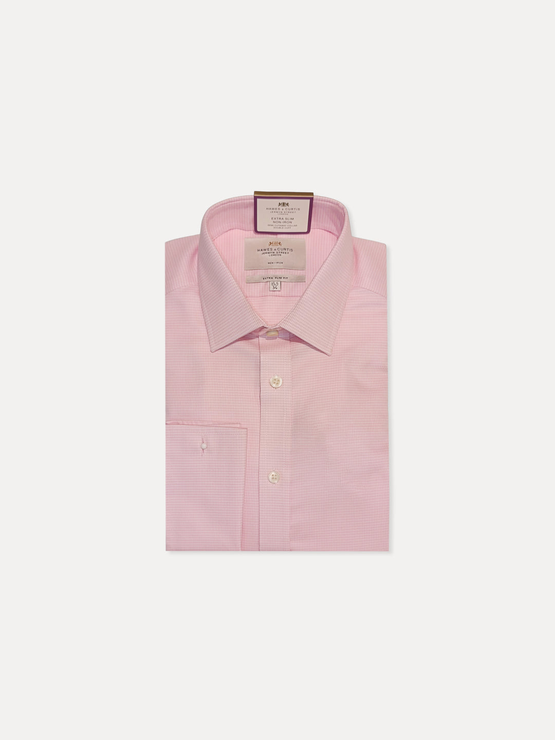 H & C Men L/S Textured Formal Shirt SDCRX002