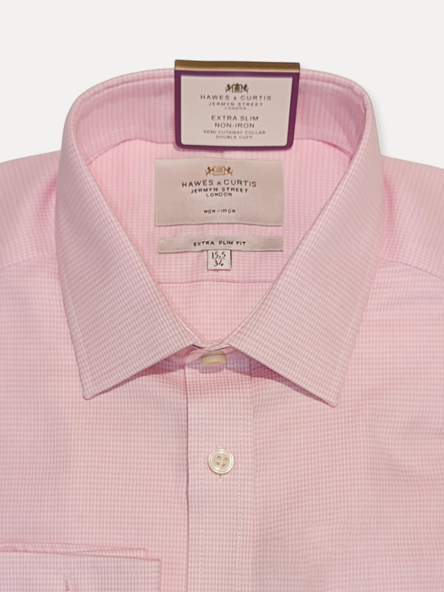 H & C Men L/S Textured Formal Shirt SDCRX002