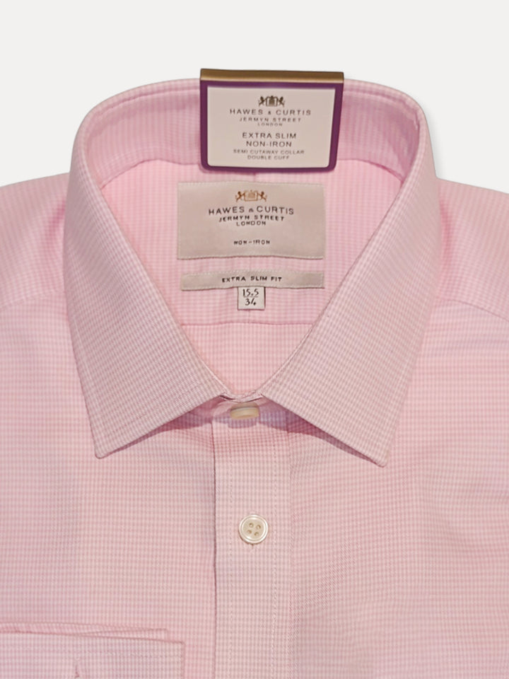 H & C Men L/S Textured Formal Shirt SDCRX002