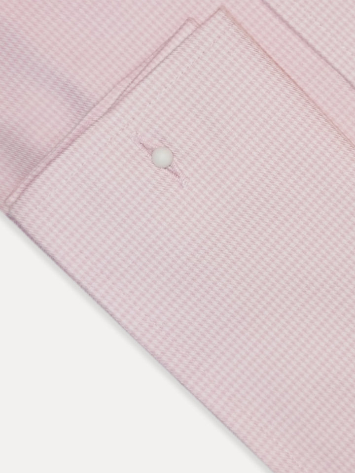 H & C Men L/S Textured Formal Shirt SDCRX002