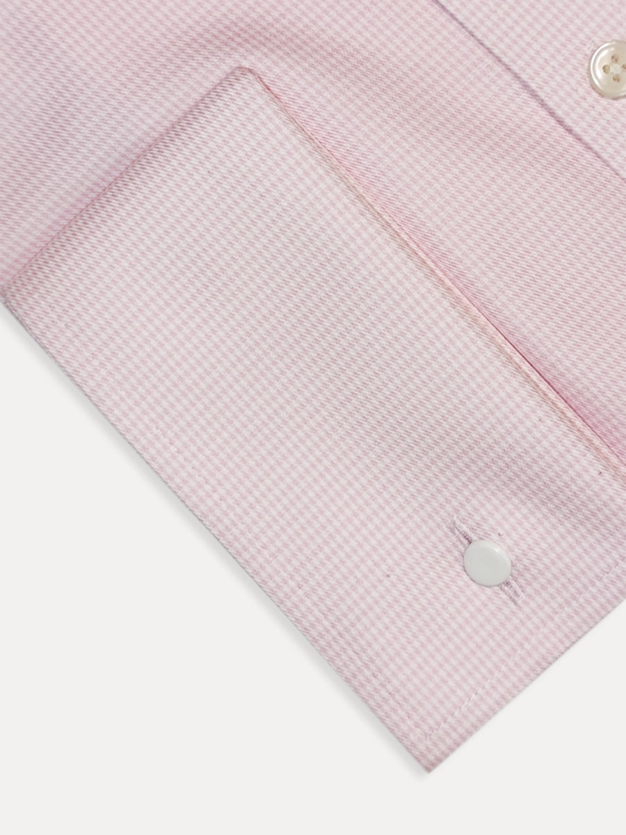 H & C Men L/S Textured Formal Shirt IDVRW014