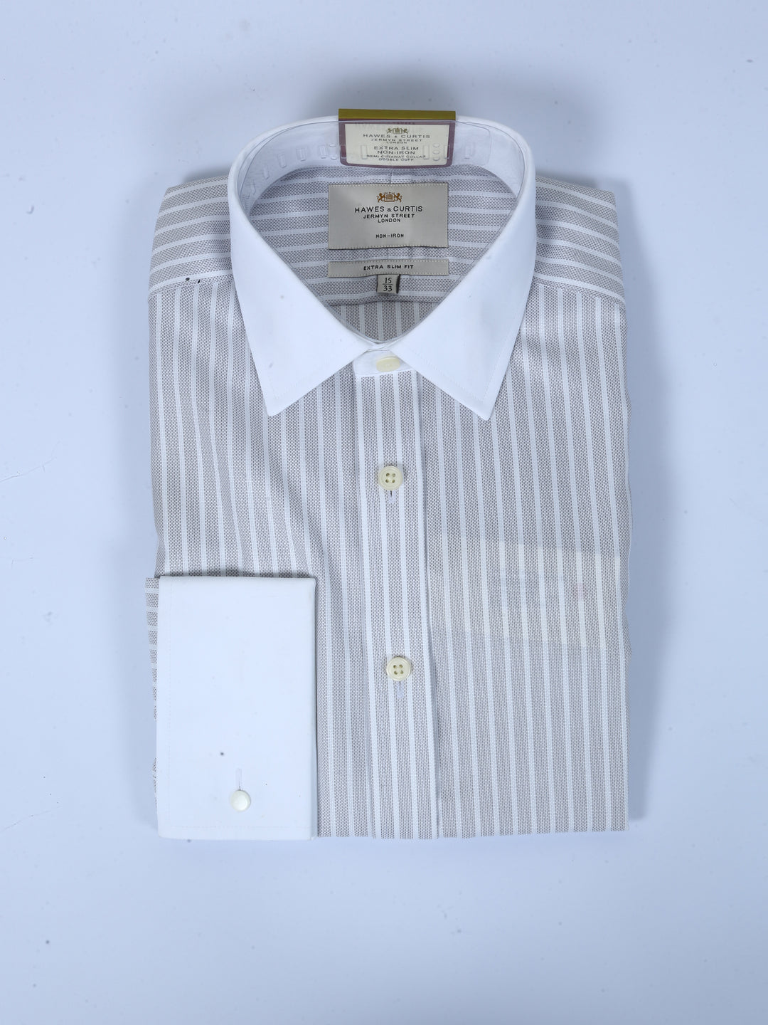 H & C Mens L/S Lining ( White C & C ) Formal Shirt SDSRU006