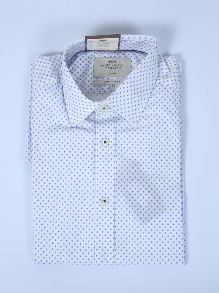 H & C Mens Formal Printed Shirt SEDMT001