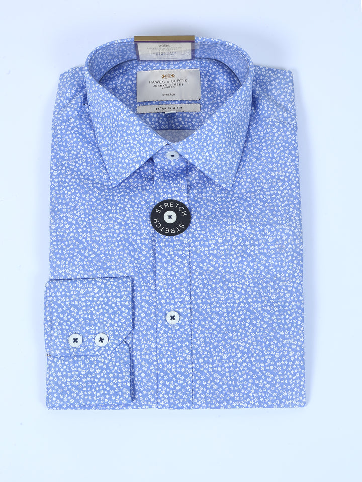 H & C Mens Formal Printed Shirt SEDMT013