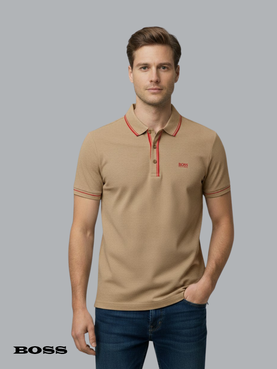 H Boss Men S/S Polo 50249000