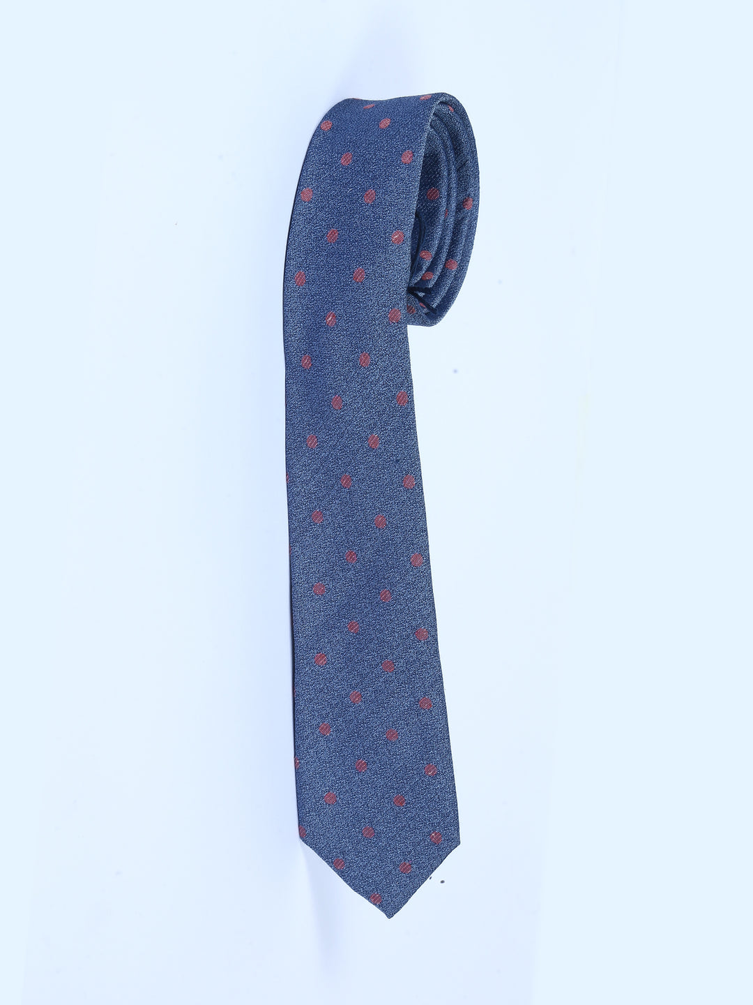 TM Lewin Mens (80%Silk 20% Wool) Dotted Tie 64598