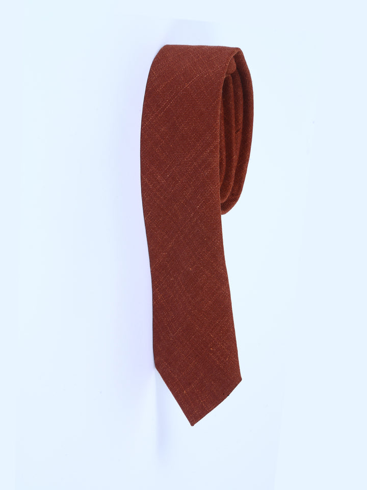 TM Lewin Mens (75%Wool15%Silk 10% Linen) Plain Tie 64659