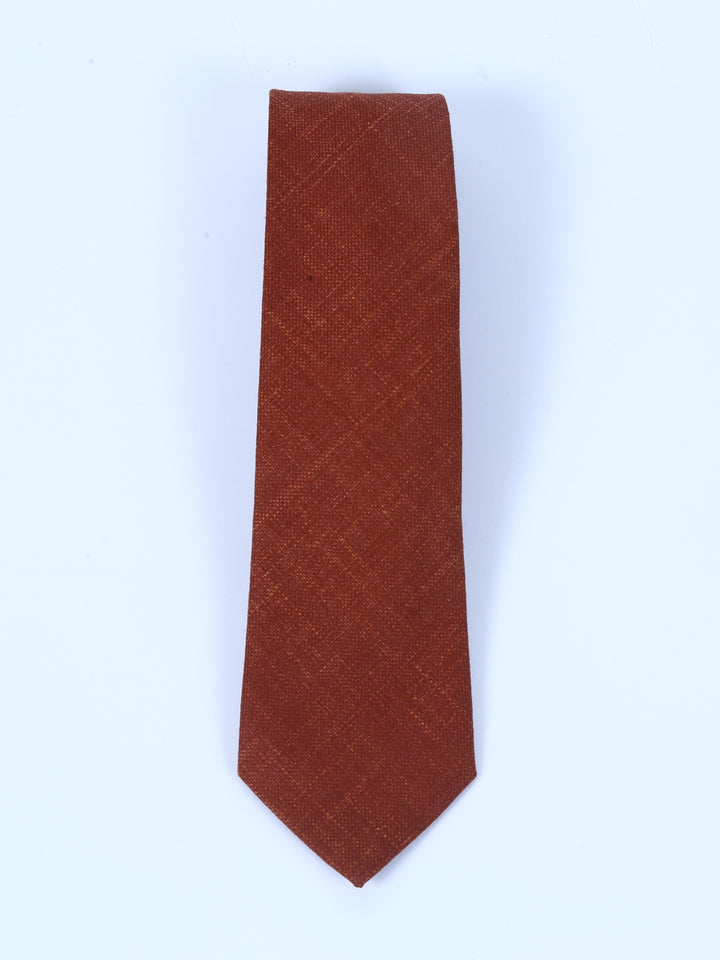 TM Lewin Mens (75%Wool15%Silk 10% Linen) Plain Tie 64659