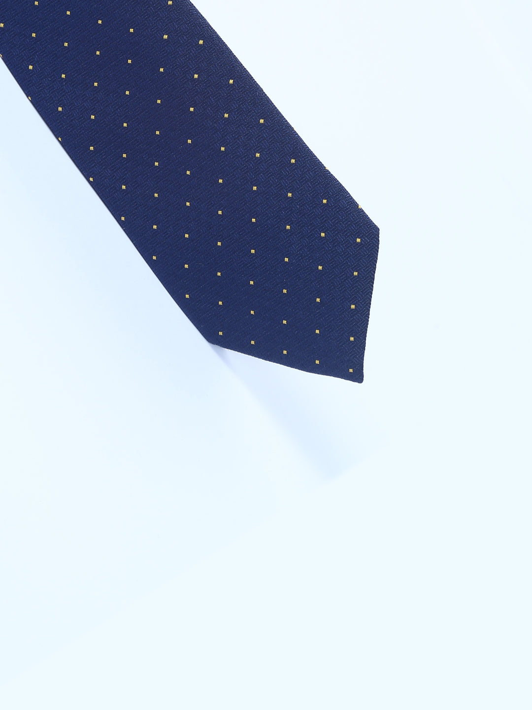 TM Lewin Mens Pure Silk Dotted Tie 64547