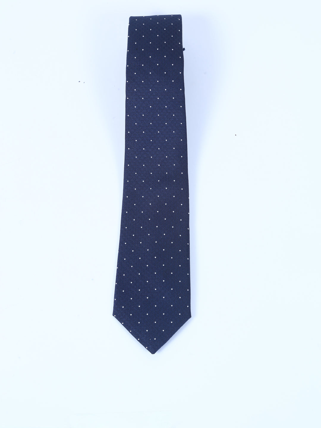 TM Lewin Mens Pure Silk Dotted Tie 61199